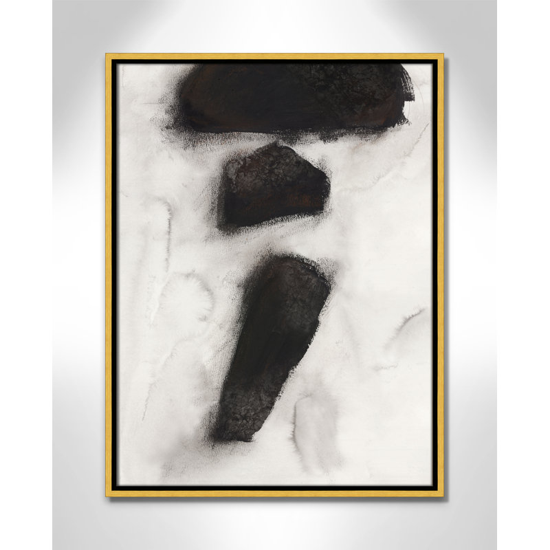 «Elegant Contrast I Print» par Casa Fine Arts, Or, H 25,5 po x l 19,5 po