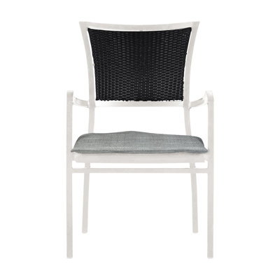 Aire Arm Chair - Chalk/Black