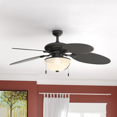 52" Inland Breeze 5 Blade Outdoor LED Ceiling Fan