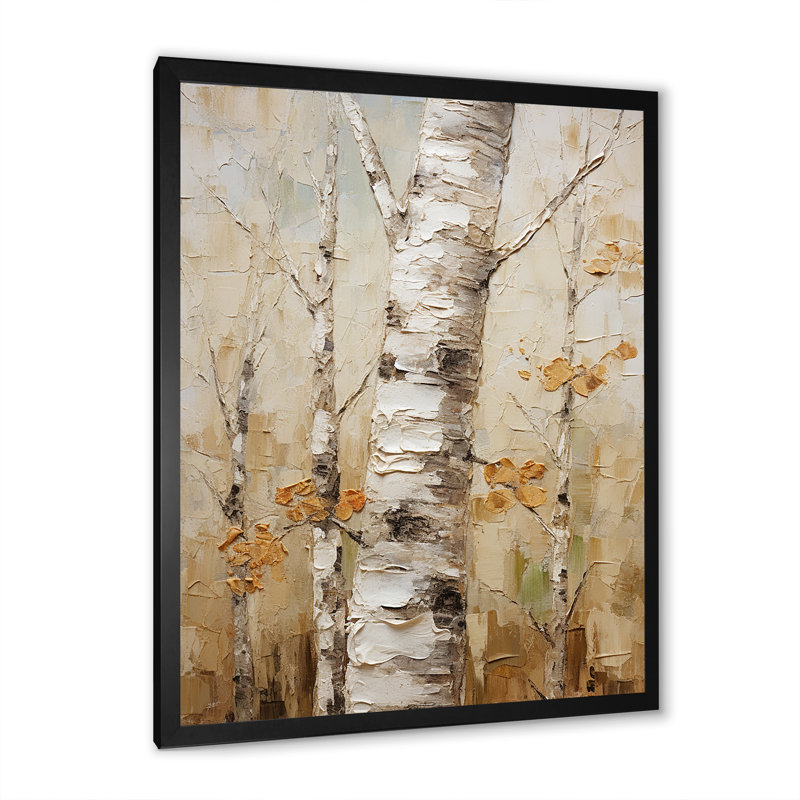 «Tree American Basswood II», art mural arbre, Cadre photo noir, H 20 po x l 12 po x P 1 po
