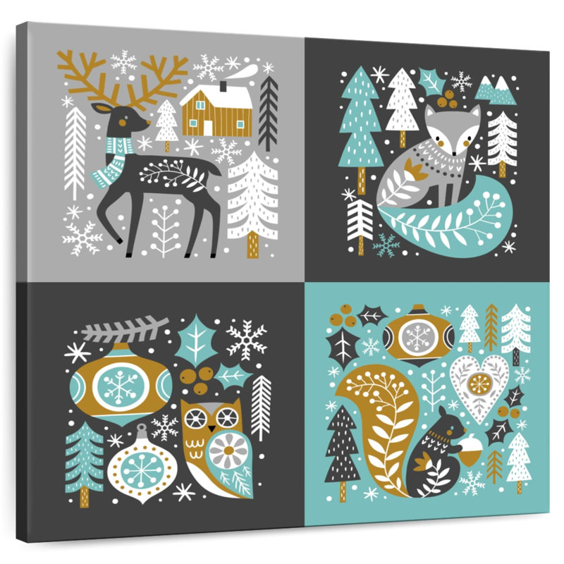 Animaux de Noël scandinaves Lelend