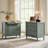 Sessoms Coastal Traditional 3-Drawer Curved End Table with Pull-out Shelf and Simple Assembly and Charging Station-282496734