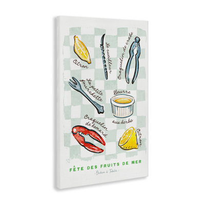 Modern French Bistro Canvas, design by Chad Barrett
