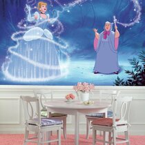 Buy Disney Princess Photo WallpaperGiant Wall  Blue Black Paper  MultiColour 406 x 254 cm1417 x 100Inch Online at desertcartINDIA