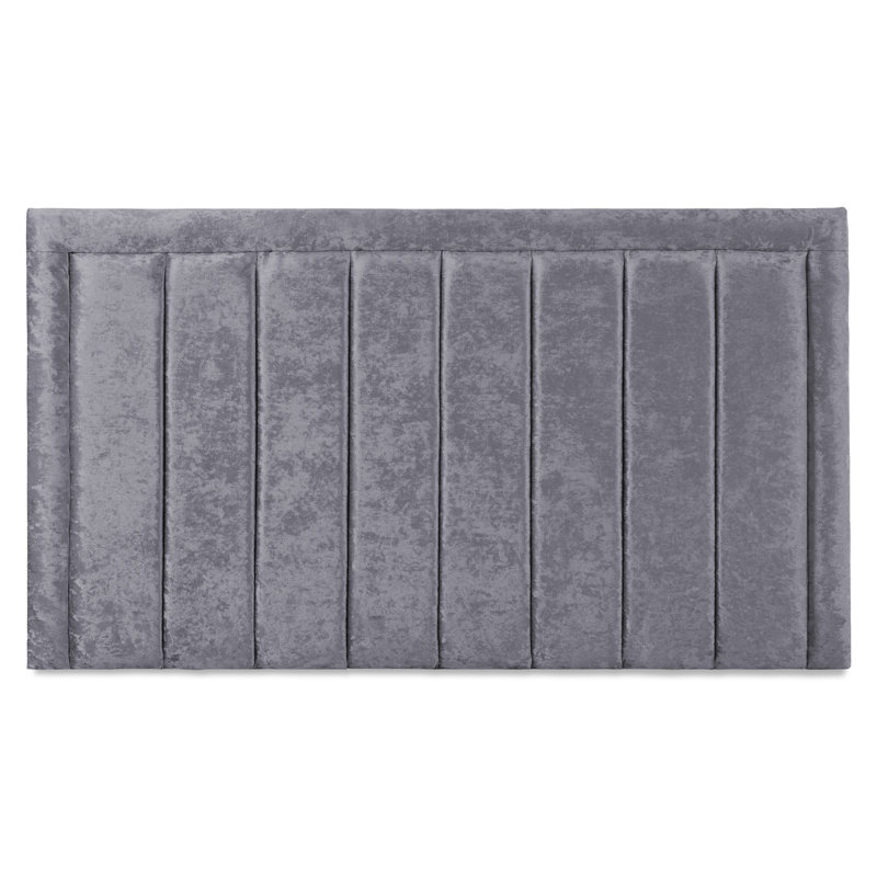Francie Upholstered Headboard, Charcoal, Small Single (2'6)