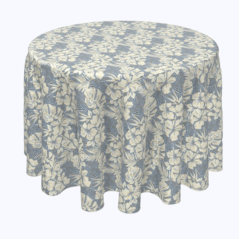Cindy Hibiscus Tablecloth, 60" x 60"