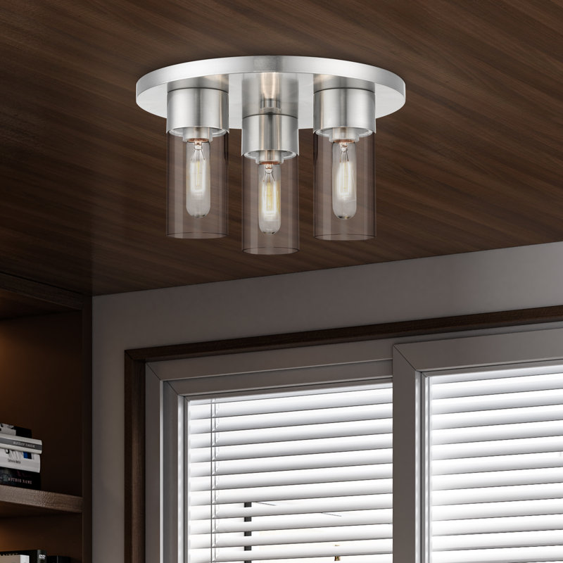Plafonnier encastré 3 lumières 14 po Omkar