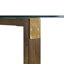 Arsos Round Glass Top Dining Table