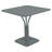 Luxembourg Square Outdoor Dining Table With Umbrella Hole , in. W in. D-84322275-84322278