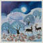 «Snowy Land» par Lisa Graa Jensen, reproduction d'art sur toile encadrée