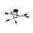 Govanny 6 - Light Dimmable Sputnik Modern Linear Chandelier