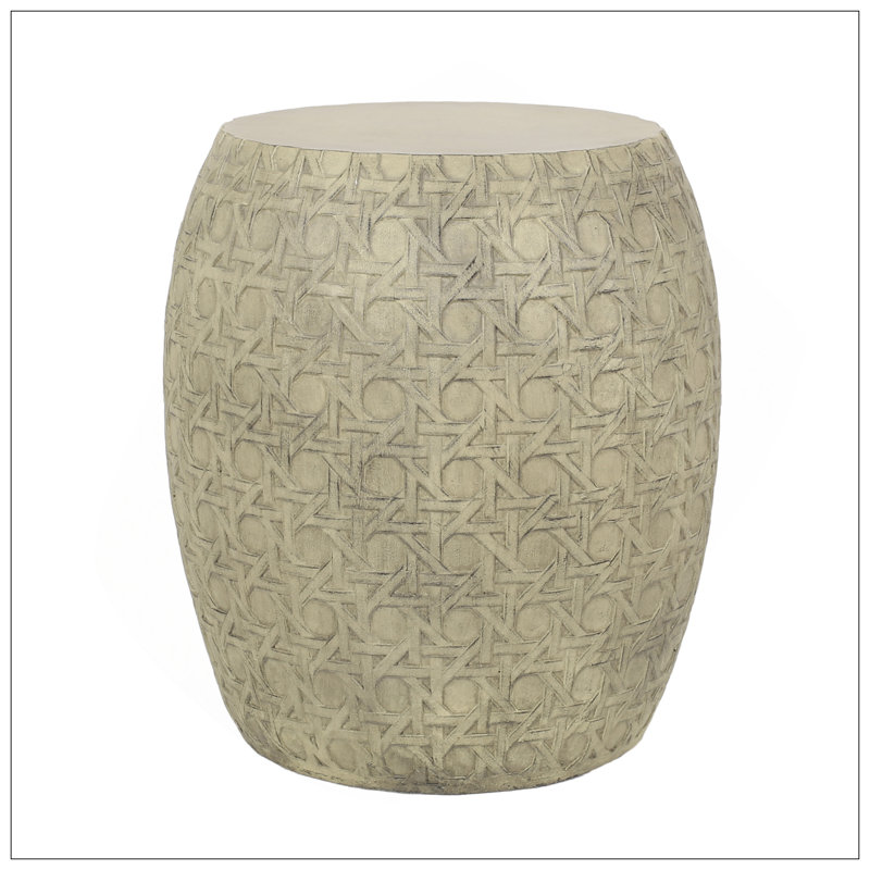 Outdoor Lightweight Concrete Side Table
