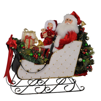 Père noël éclairé