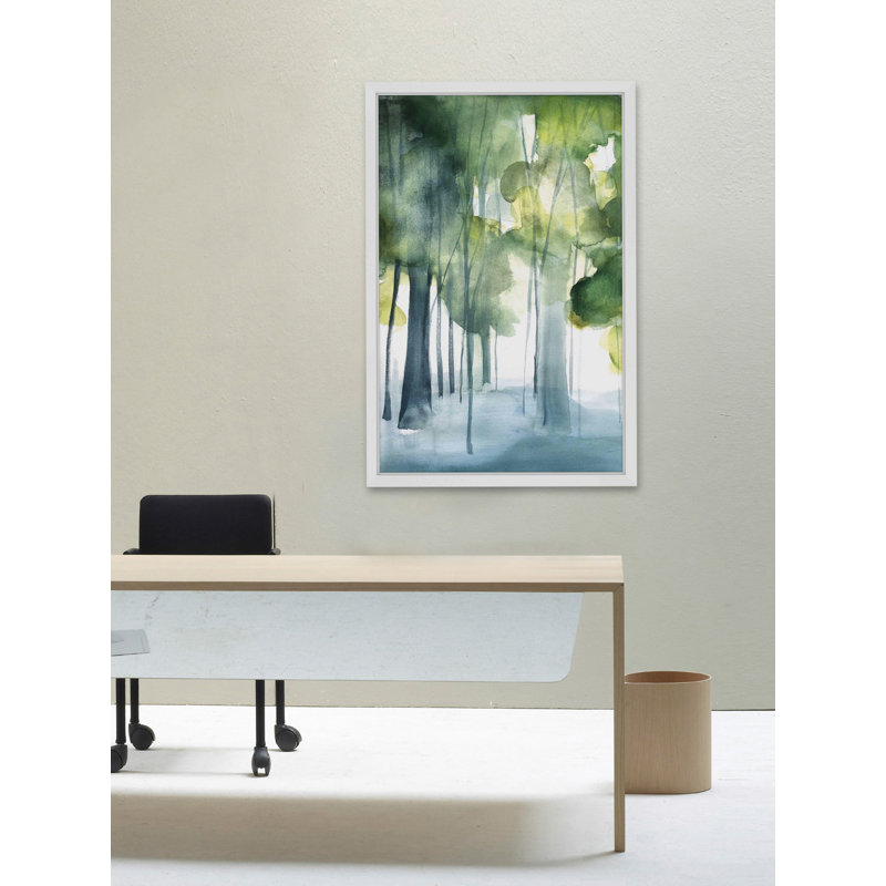 «Green Grove», reproduction encadrée, H 45 po x l 30 po x P 1,5 po