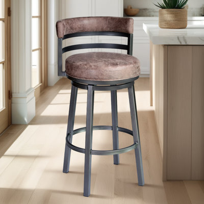 Tabouret de bar ou de comptoir pivotant Deherrera