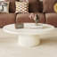 Table basse ovale blanche Hillsborough