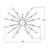Erica 24 - Light Dimmable Sputnik Sphere Chandelier
