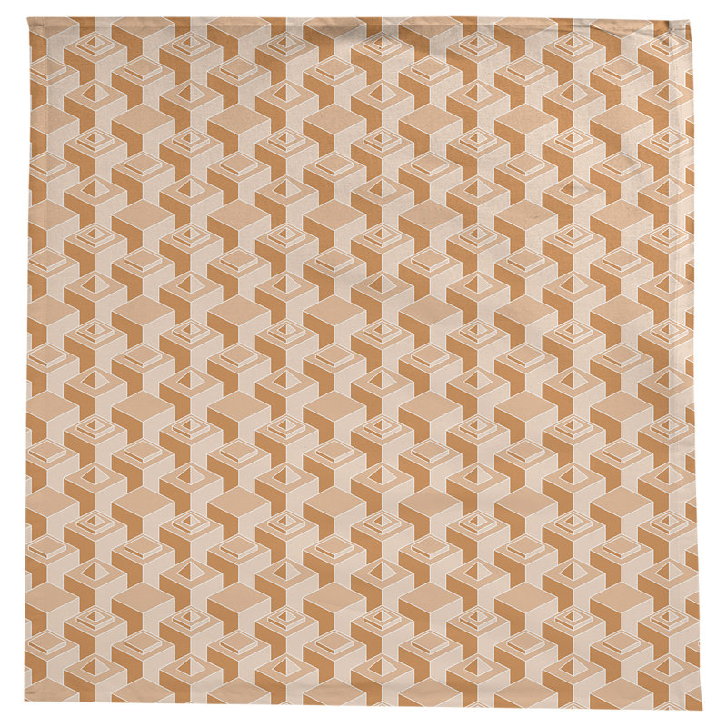 Nappe de gratte-ciels classiques, Orangé