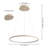 Odin 1-Light LED Unique / Statement Chandelier-116415423-71027344