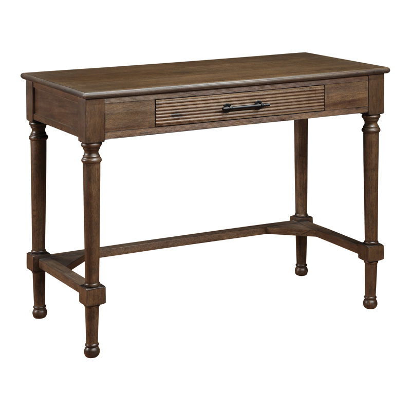 Deleana Solid Wood Base Writing Desk