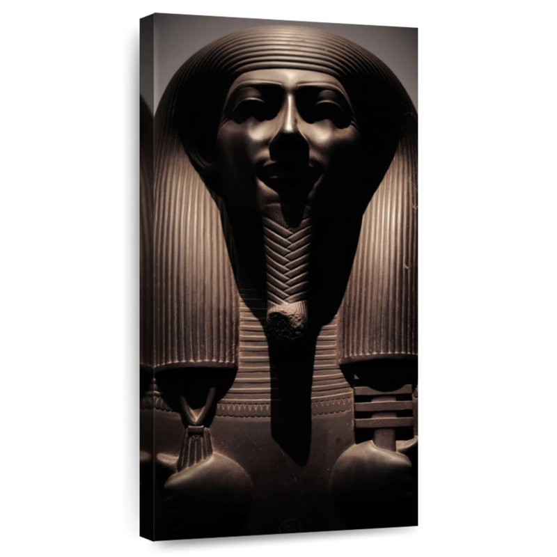 Statue bronze de pharaon