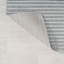 Tapis intérieur / extérieur rayé bleu / ivoire Ryandh High-Low Minimalist-88570905