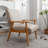 25.38'' Wide Wood Frame Armchair-645132819
