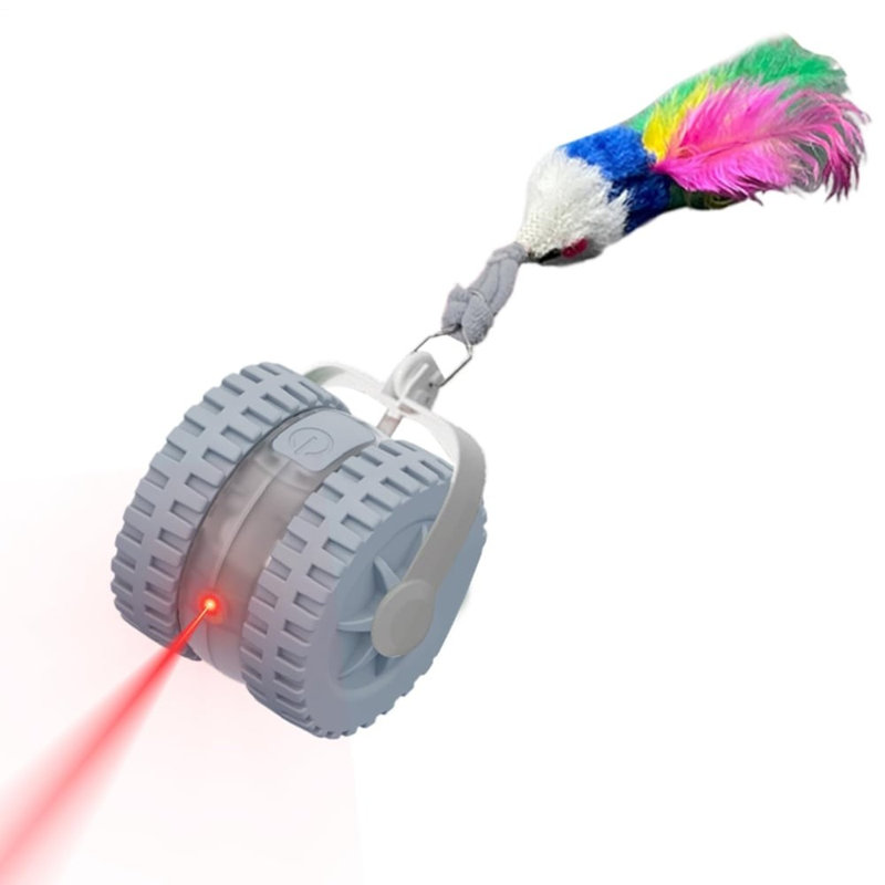 un ballon interactif avec balle pour animaux de compagnie avec une balle 2025 Jouets interactifs Smart Balls, Blue