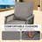 6 Piece Outdoor Patio Furniture Set-27312881-27312883