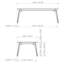 Modern Brazilian Glass Dining Table-621652260-613433246