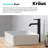 Ceramic Rectangular Vessel Bathroom Sink with Faucet-3955026