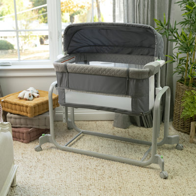 Ingenuity Dream Hero Starlight 3-in-1 Co-Sleeping Bassinet - Lume (Grey)