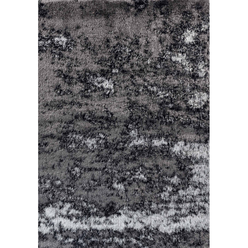 Tarbox Solid Colour Shag Area Rug, Rectangle 120 x 170cm