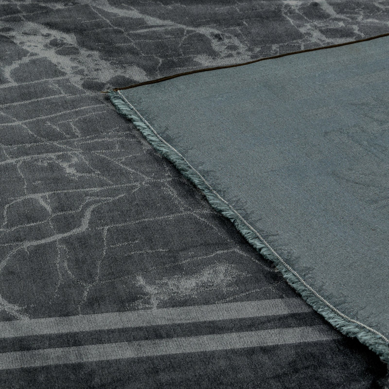 Alessandra Washable Persian Grey Rug, Rectangle 160 x 230cm