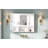 35 Inch 2-In-1  Wall Mounted Medicine Cabinet With Adjustable Shelves & Soft Close Doors, High-Define Mirror With Storage For Bathroom Vanity-264198581