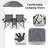 Ahmarie Folding Camping Chair-807916436