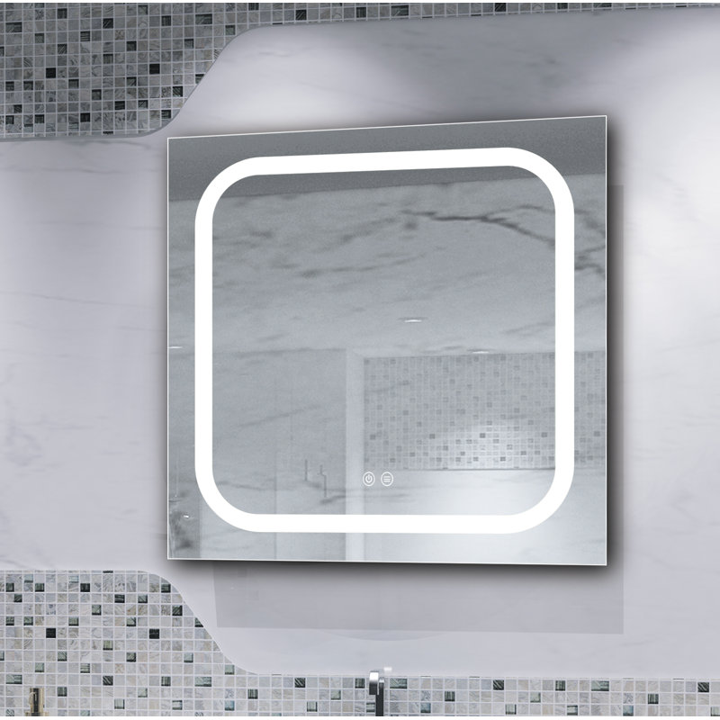 Bilol Glass Flat Wall Mirror