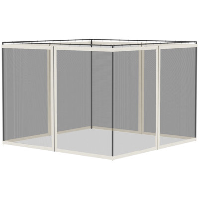 10' x 13' Gazebo Replacement Mosquito Netting Screen Walls