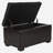 Faux Leather Upholstered Storage Bench-2076778776