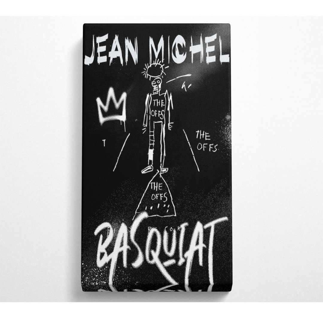 Jean Michel Basquiat - Kunstdrucke auf Leinwand - Wrapped Canvas