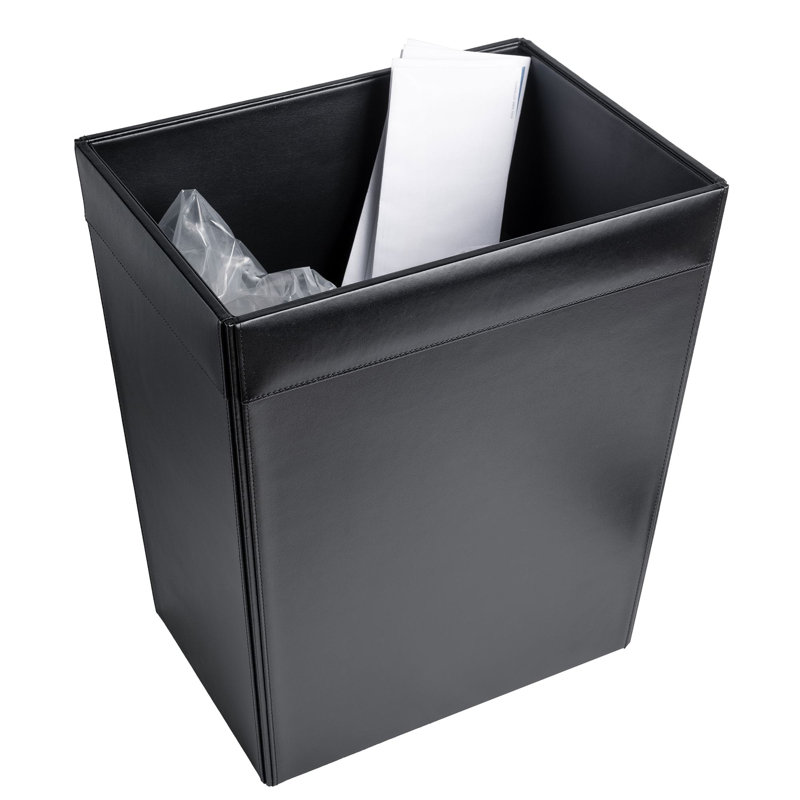 Corbeille pour déchets Ramer, Noir