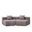 Canapé modulaire courbé Chenille-1828821101