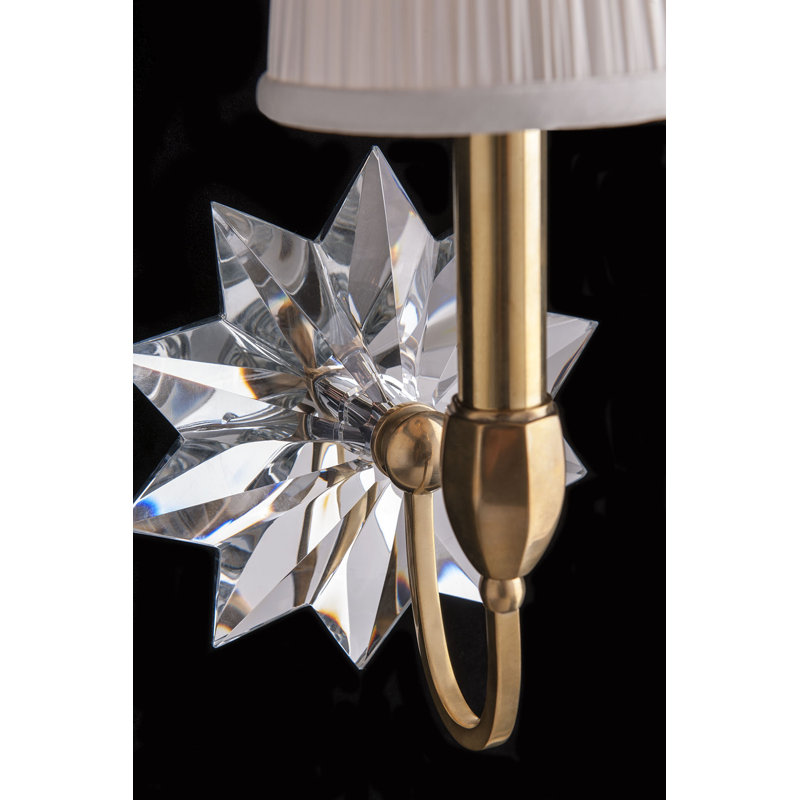 Barton Brass Wall Sconce, Aged Brass