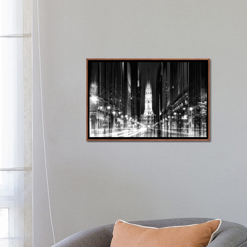 « city hall-philadelphia » par philippe hugonnard,-impression photo, Toile tendue, H 18 po x l 26 po x P 1,5 po