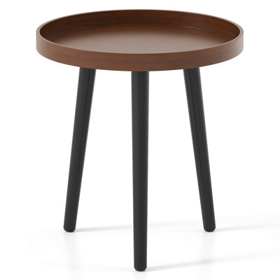 1 Pcs Round Side Table Sofa Coffee End Accent Table Nightstand Home Furniture