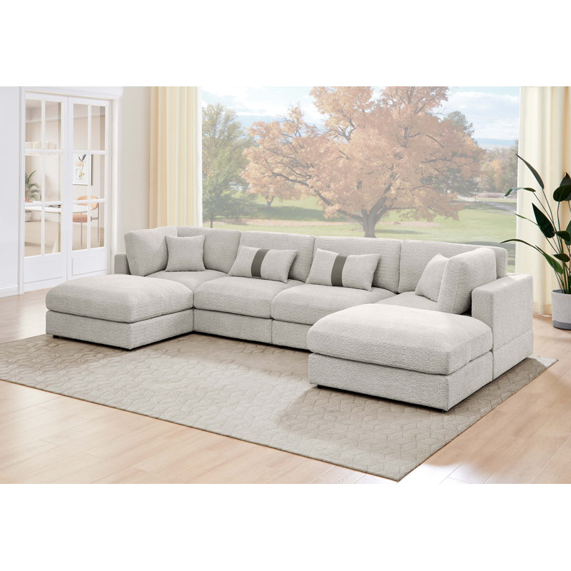 Luxecloud Modular Sectional, Beige
