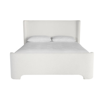 Ives Upholstered Wingback Bed