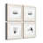 Toile avec encadrement blanc