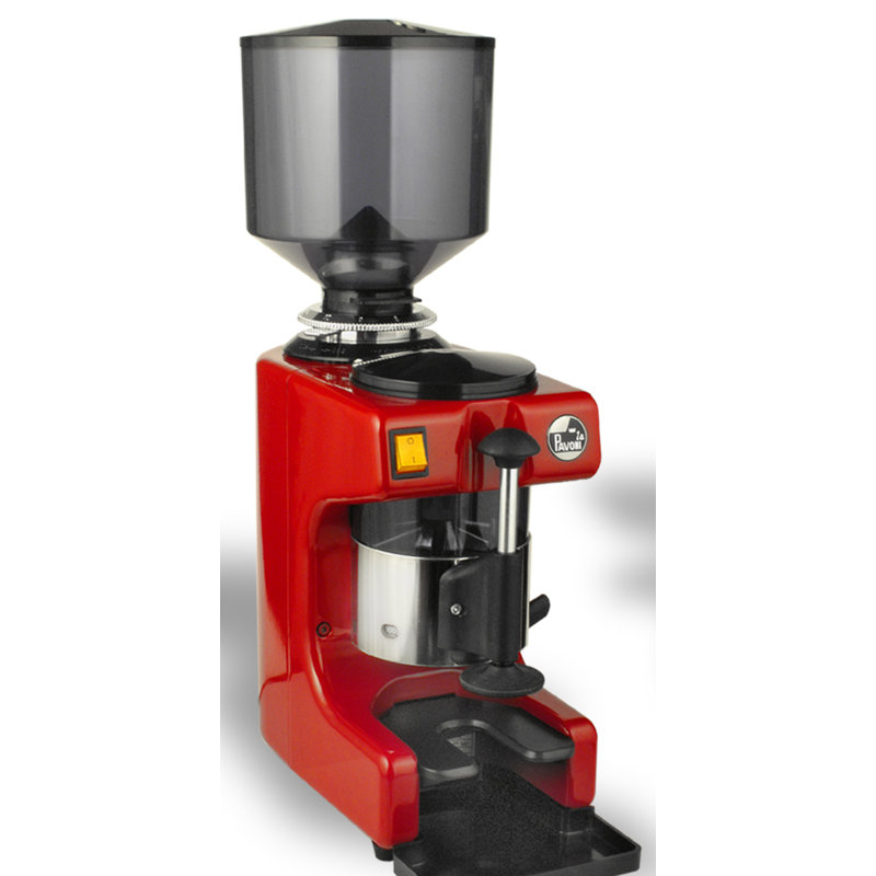 La Pavoni Electric Flat Burr Coffee Grinder, Ruby
