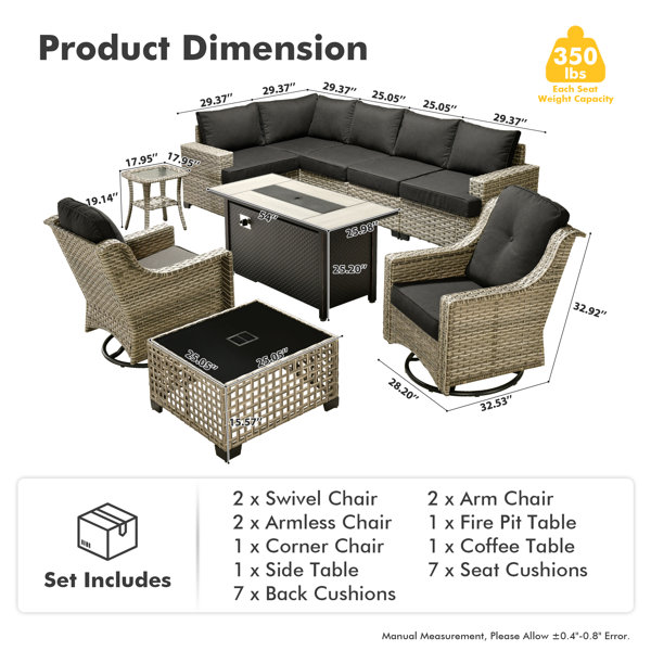 Dimensions du produit